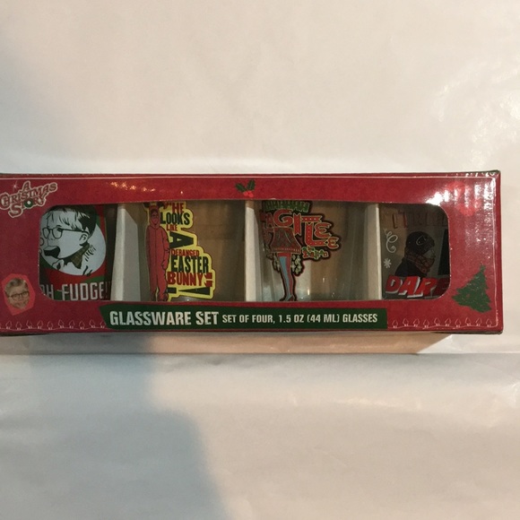 New inbox a Christmas story glassware set - Picture 1 of 9